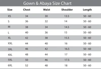 Beautiful Georgette Ethnic Gowns For Women - XS