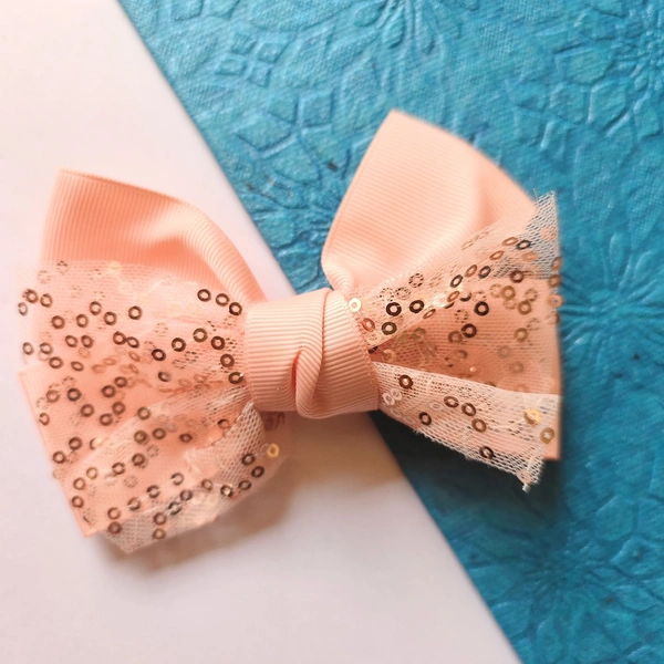 Cherry & Magpie The Bow Of The Glitters - Peach, Western, Free