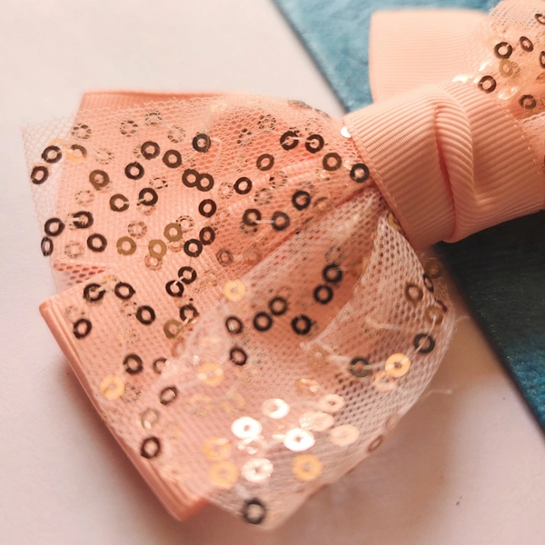 Cherry & Magpie The Bow Of The Glitters - Peach, Western, Free