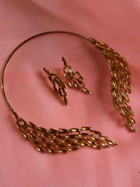 Cherry & Magpie Angel Wings The Diva Necklace  - Gold