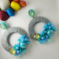 Cherry & Magpie The Oceania Statement - Ocean Blue