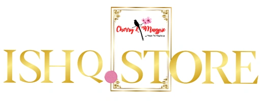 ishq.store by Cherry & Magpie. - Logo