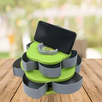 Double Layer Candy Box - Gray, Free Size