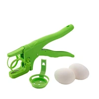 Handheld egg Cracker - Free Size, Green
