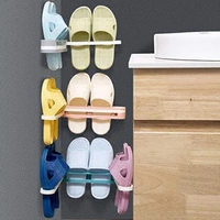 Folding Slipper Stand - Free Size, Teal