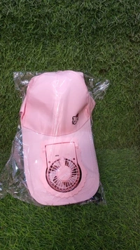 Rechargeable Fan Cap