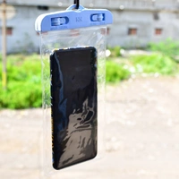 Mobile Waterproof Seal Cover For All Mobile - Yellow, Free Size