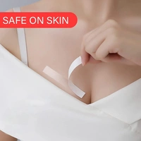 TRANSPARENT CLEAR MEDICAL TAPE FOR LINGERIE - White, Free Size