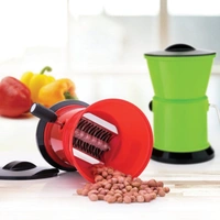Round Chilly Cutter & Grinder Tools - Red