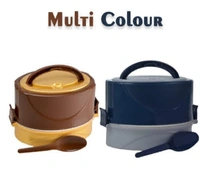 Munch Lunch Box 2 Layer  - 2 Layer, Navy Blue