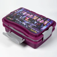 Double Deck Lunch Box - Purple