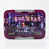 Double Deck Lunch Box - Purple