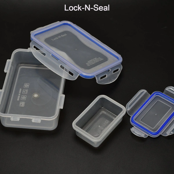 Lunch Box With Small Container Box - White