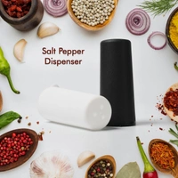 Salt Pepper Dispenser Dining Table Spice Storing Use & New Look Dispenser For Home & Hotel Use  - Small