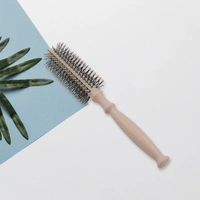 ROUND HAIR BRUSH FOR BLOW DRYING & HAIR STYLING - Teal