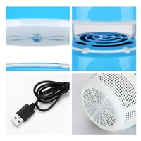 Mosquito Killer, USB Killer Mosquito Killer Lamp LED Trap Pest Insect Killer Lamp Electric Repellent Pest Moth Wasp Fly Termite Insect Repeller - Bright Turquoise