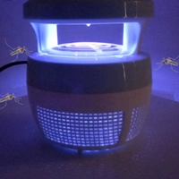 Mosquito Killer, USB Killer Mosquito Killer Lamp LED Trap Pest Insect Killer Lamp Electric Repellent Pest Moth Wasp Fly Termite Insect Repeller - Bright Turquoise