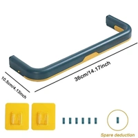 Folding double towel rack - Prussian Blue