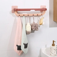 Folding double towel rack - Prussian Blue
