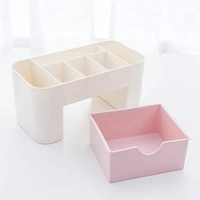Cosmetic Storage Drawers and Jewelry Display Box   mekup box - Blush Pink