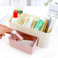 Cosmetic Storage Drawers and Jewelry Display Box   mekup box - Blush Pink