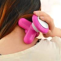 USB Vibration Full Body Massager - Red Violet