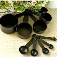 Measuring Cups and Spoons Set with Box (8 pcs) - Woodsmoke