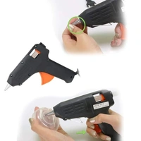 Professional Hot Melt Glue Gun with Rapid Heating and Quick Melt Glue Gun For Multiuse  - Black