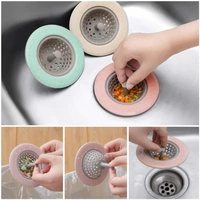 Silicon Sink Strainer Kitchen Drain Basin Basket Sink Drainer  - Turkish Rose