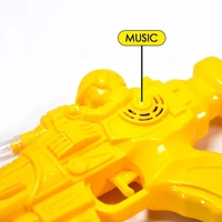 Musical Transparent Glow Gear Gun With Rainbow Light ( 1 pcs ) - Rio Grande