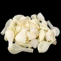 White Metallic Balloon (50pcs) - White