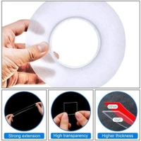 Ivy Grip Double Sided Tape Heavy Duty - (2mm - 3m - Roll 1) - White