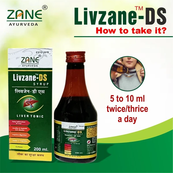 ZANE AYURVEDA LIVZANE DS SYRUP (1*200ML)