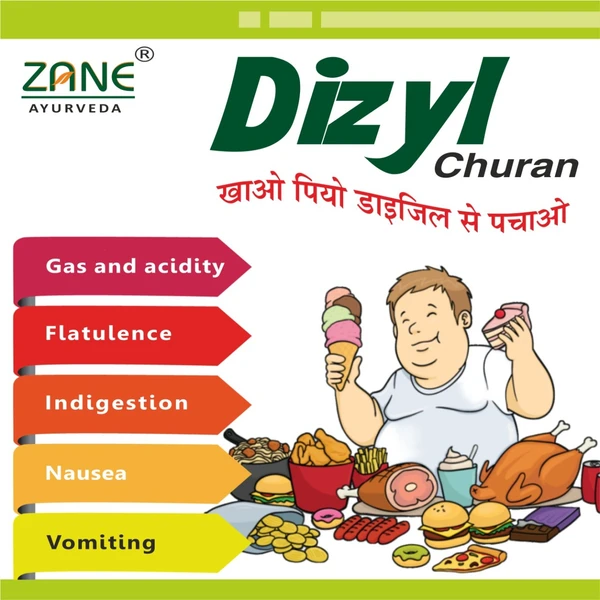 ZANE AYURVEDA DIZYL CHURAN 1*120 GRAM