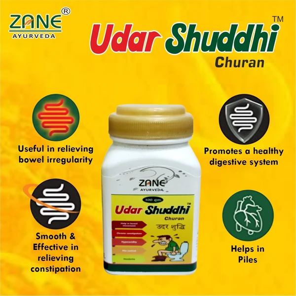 ZANE AYURVEDA UDAR SHUDDHI CHURAN 100GRAM