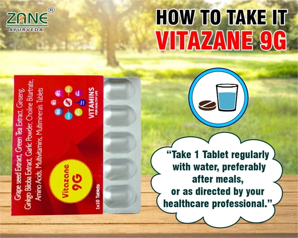 VITAZANE 9G TAB 1*10 TAB - 