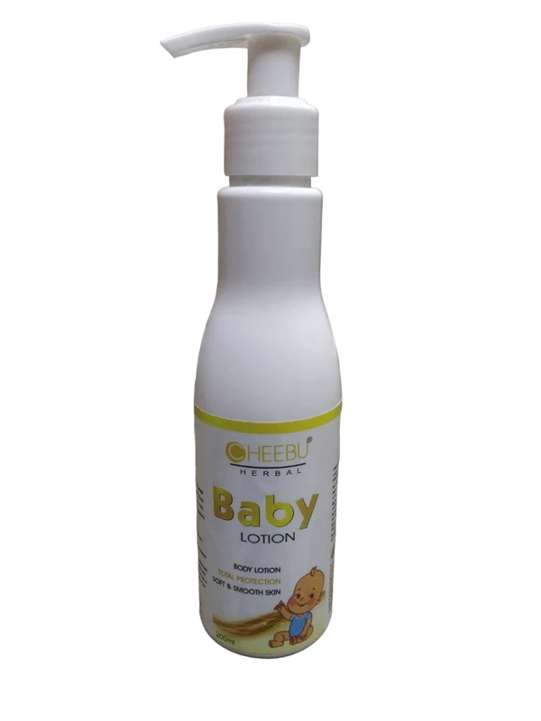 Cheebu Herbal Cosmetics  CHEEBU Baby Lotion. 200 ml.