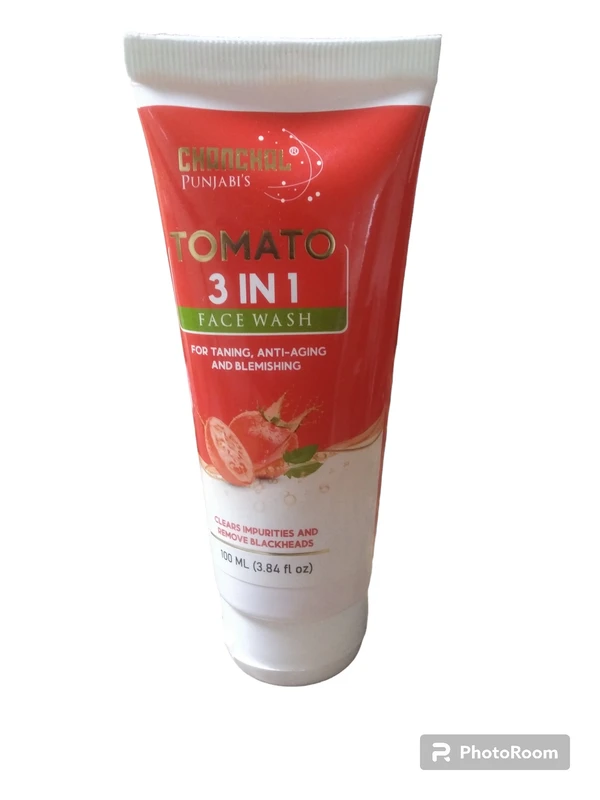 Tomato 3 In 1 Face Wash 100ml.