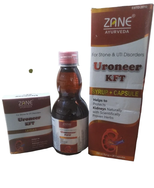 Uroneer KFT Syrup+Capsule 200ml+Cap 20