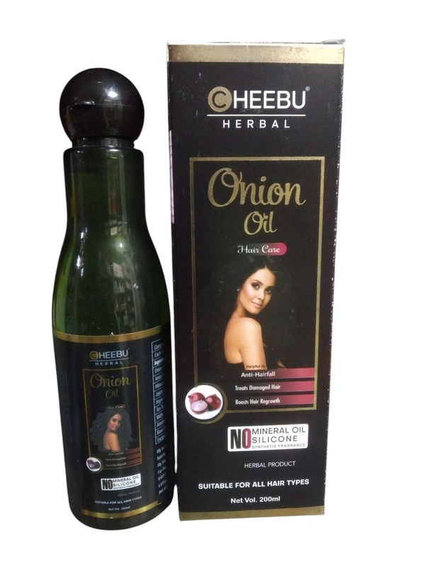 Cheebu Herbal Cosmetics  Cheebu Herbal Onion Oil 200ml
