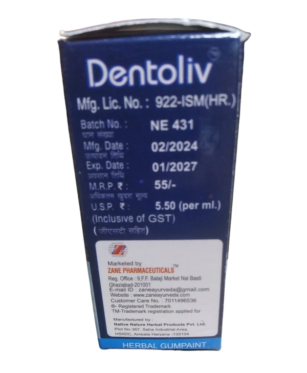 Dentoliv Liquid 10ML.