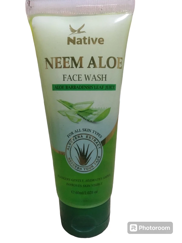 Native Neem Aloe Face Wash 60ml.