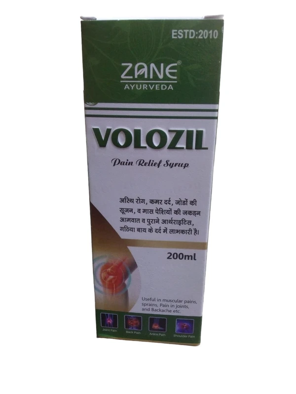 Volozil Pain  Relief Syrup 200ml