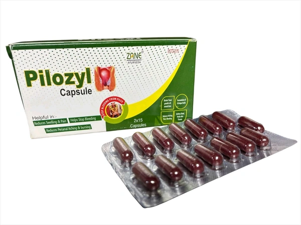 Zane Ayurveda PILOZYL CAPSULE 2*15