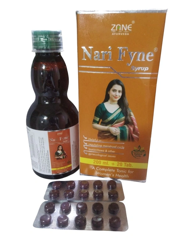 Nari Fyne Syrup 200ml+20 Tab