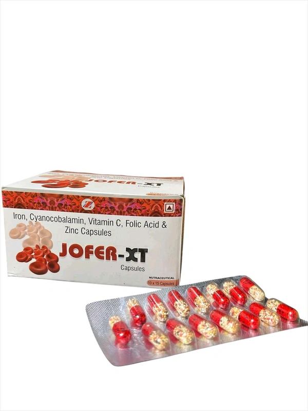 Zane Pharmaceuticals Jofer Xt Capsules 10*15