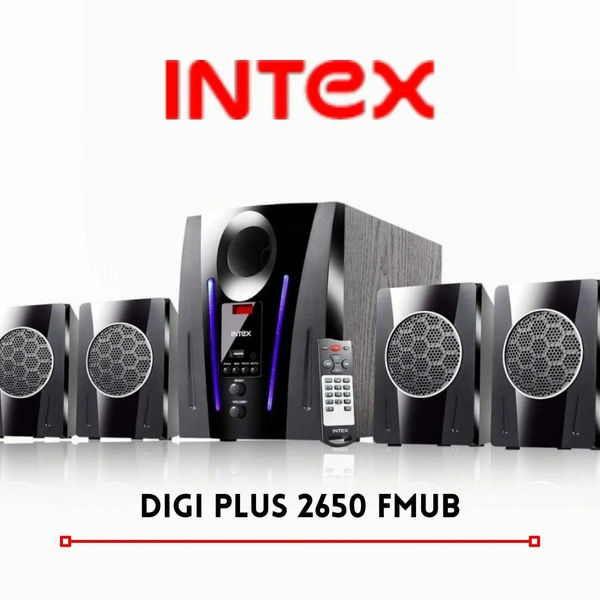 Intex Digi Plus 2650FMUB 4in1 Home Theatre - 1