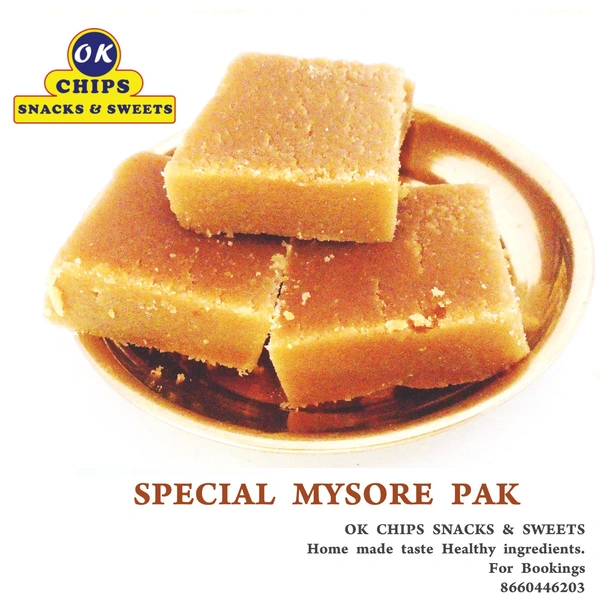 SPECIAL MYSORE PAK - Light Yellow, medium