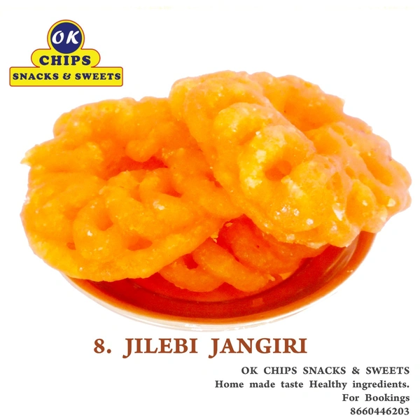 JILEBI (JANGIRI) - Red, medium big