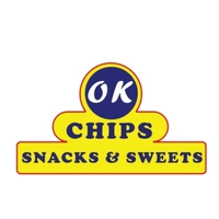 OK CHIPS SNACKS & SWEETS - Logo